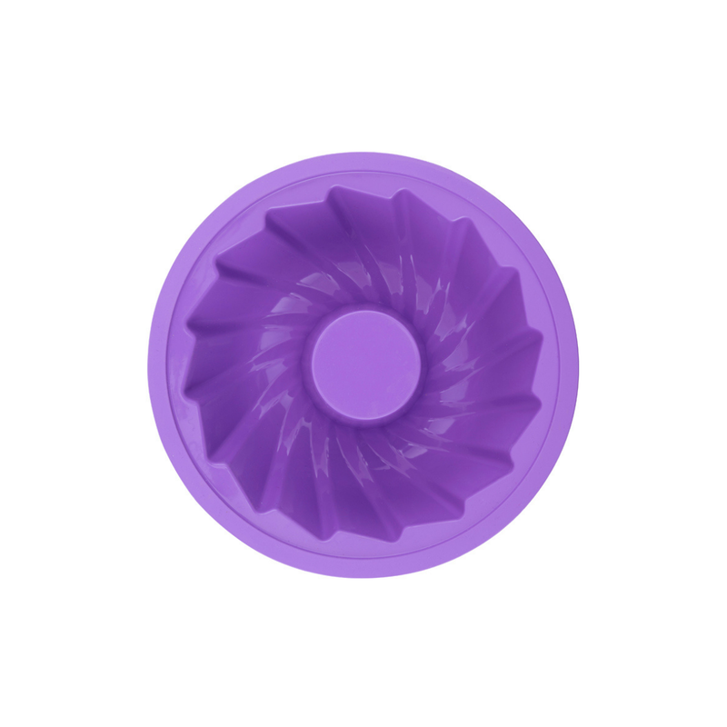 Silicolife Swirl Shape Silicone Cake Mold – Assorted Color- Al Makaan Store