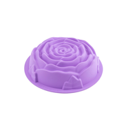 Silicolife Rose Shape Silicone Cake Mold – Assorted Color- Al Makaan Store
