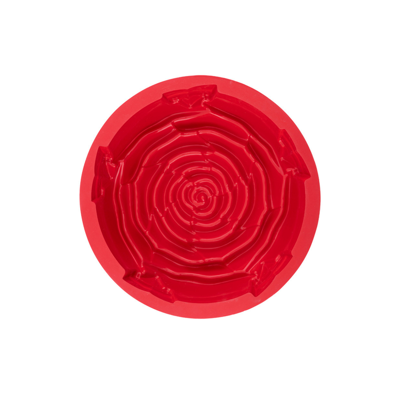 Silicolife Rose Shape Silicone Cake Mold – Assorted Color- Al Makaan Store