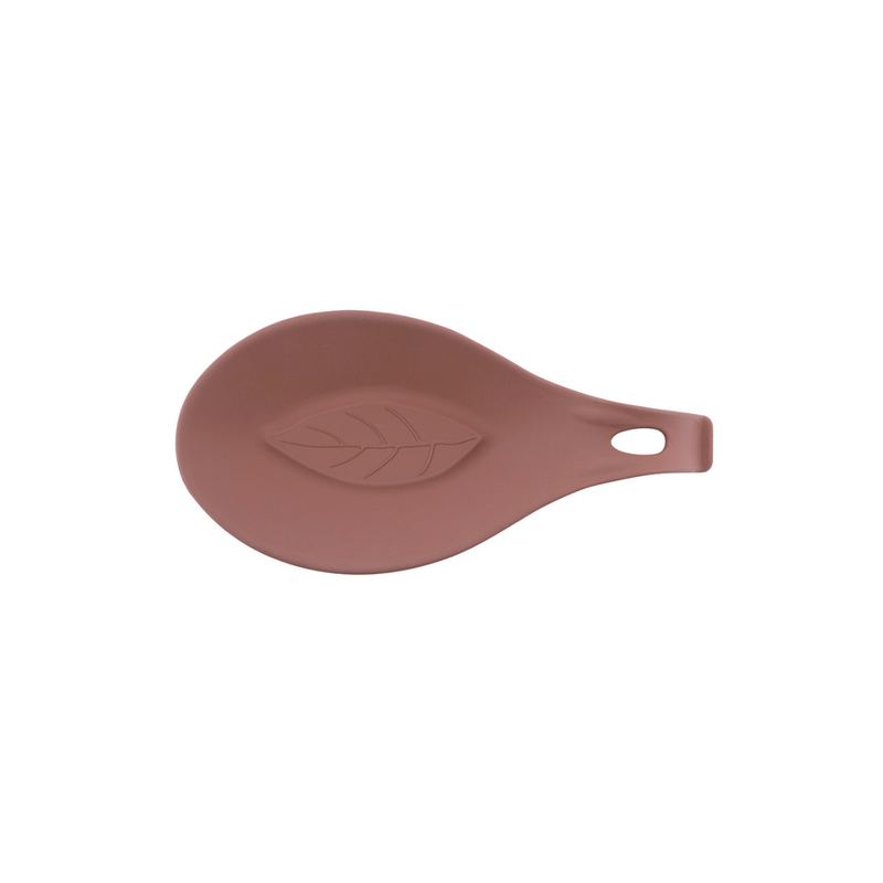 Silicolife Leaf Shape Silicone Spoon Rest – Assorted Color- Al Makaan Store
