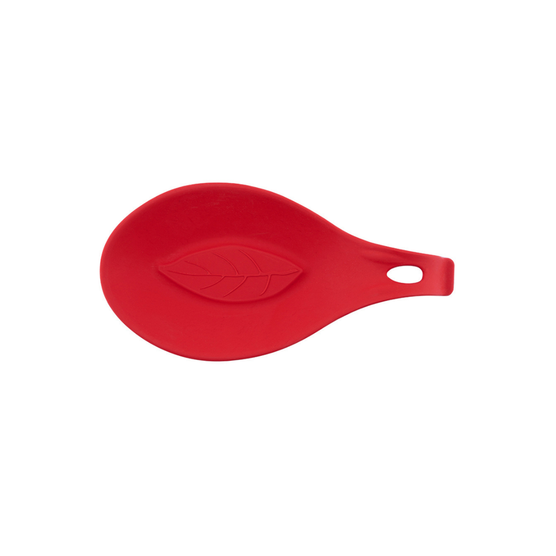 Silicolife Leaf Shape Silicone Spoon Rest – Assorted Color- Al Makaan Store