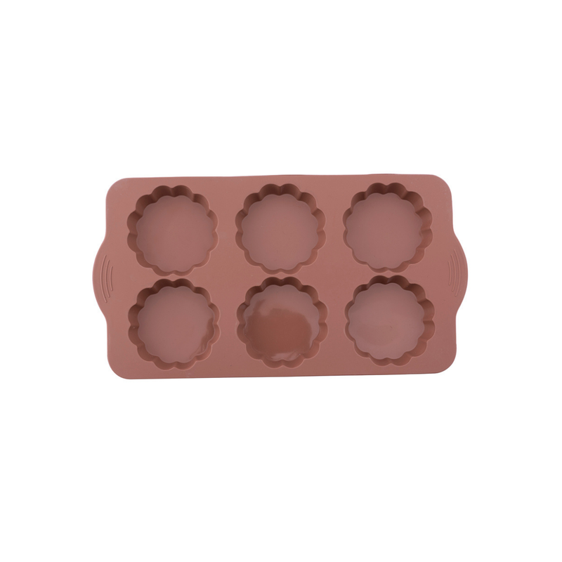 Silicolife 6-Hole Clover Shape Cake and Pie Silicone Mold – Assorted Color- Al Makaan Store