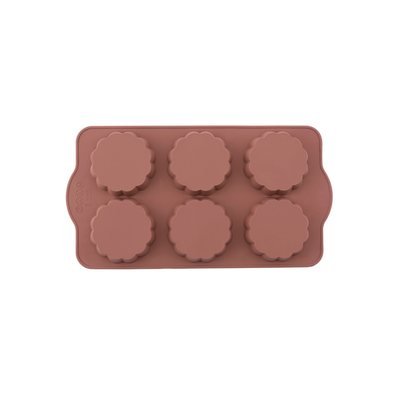 Silicolife 6-Hole Clover Shape Cake and Pie Silicone Mold – Assorted Color- Al Makaan Store