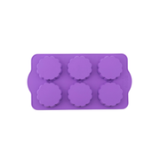 Silicolife 6-Hole Clover Shape Cake and Pie Silicone Mold – Assorted Color- Al Makaan Store