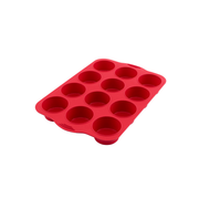 Silicolife 12-Hole Classic Muffin Silicone Mold – Assorted Color- Al Makaan Store