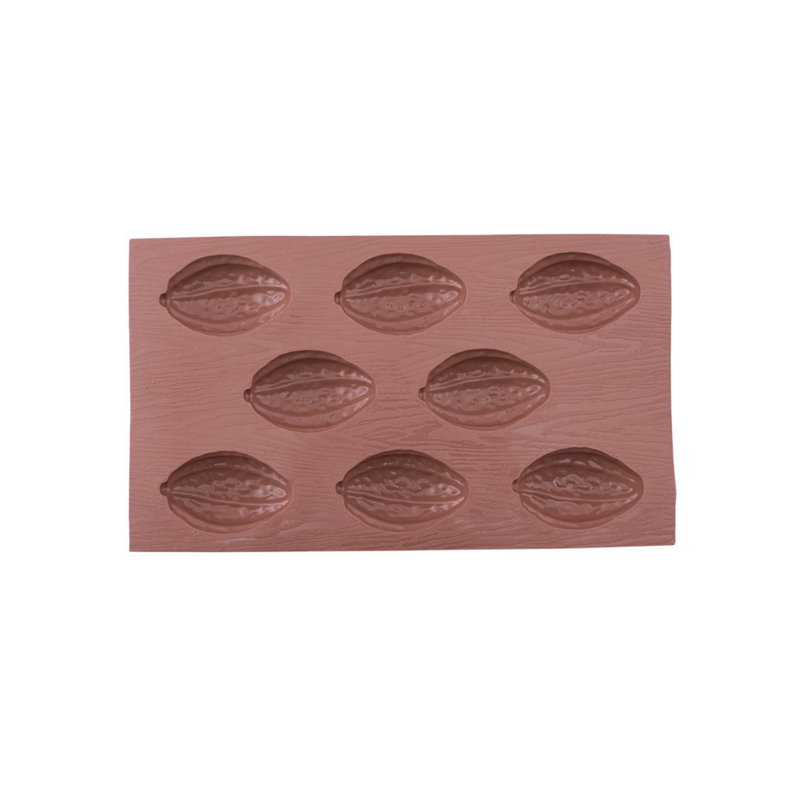 Silicolife 8-Hole Walnut Shape Cookie Silicone Mold – Assorted Color- Al Makaan Store