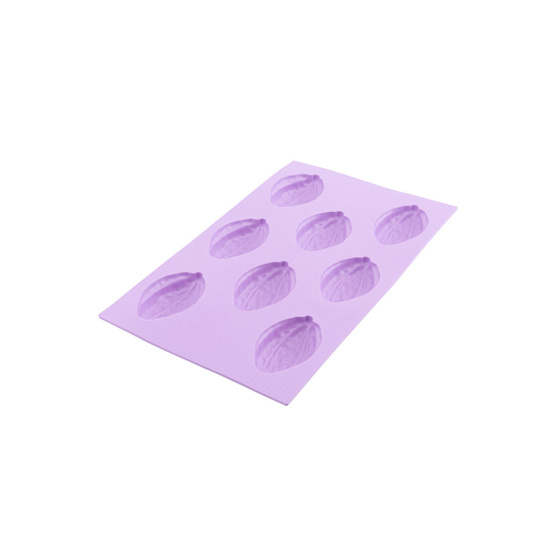 Silicolife 8-Hole Walnut Shape Cookie Silicone Mold – Assorted Color- Al Makaan Store