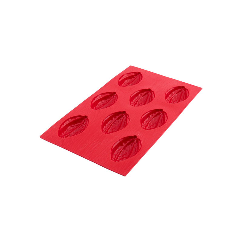 Silicolife 8-Hole Walnut Shape Cookie Silicone Mold – Assorted Color- Al Makaan Store