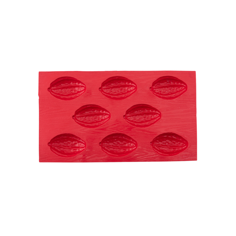 Silicolife 8-Hole Walnut Shape Cookie Silicone Mold – Assorted Color- Al Makaan Store