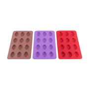 Silicolife 12-Hole Mini Walnut Shape Cookie Silicone Mold – Assorted Color- Al Makaan Store