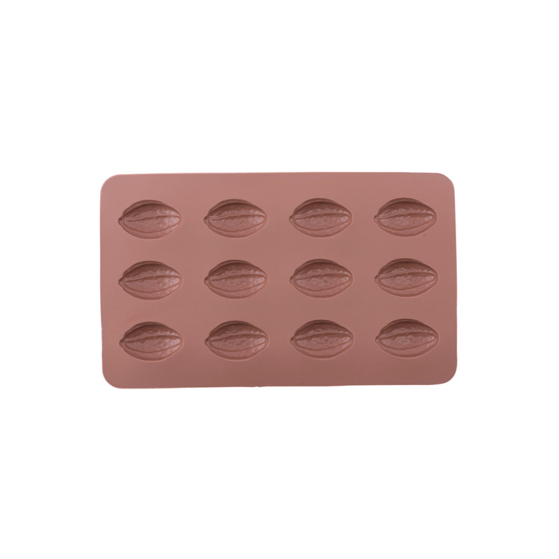 Silicolife 12-Hole Mini Walnut Shape Cookie Silicone Mold – Assorted Color- Al Makaan Store