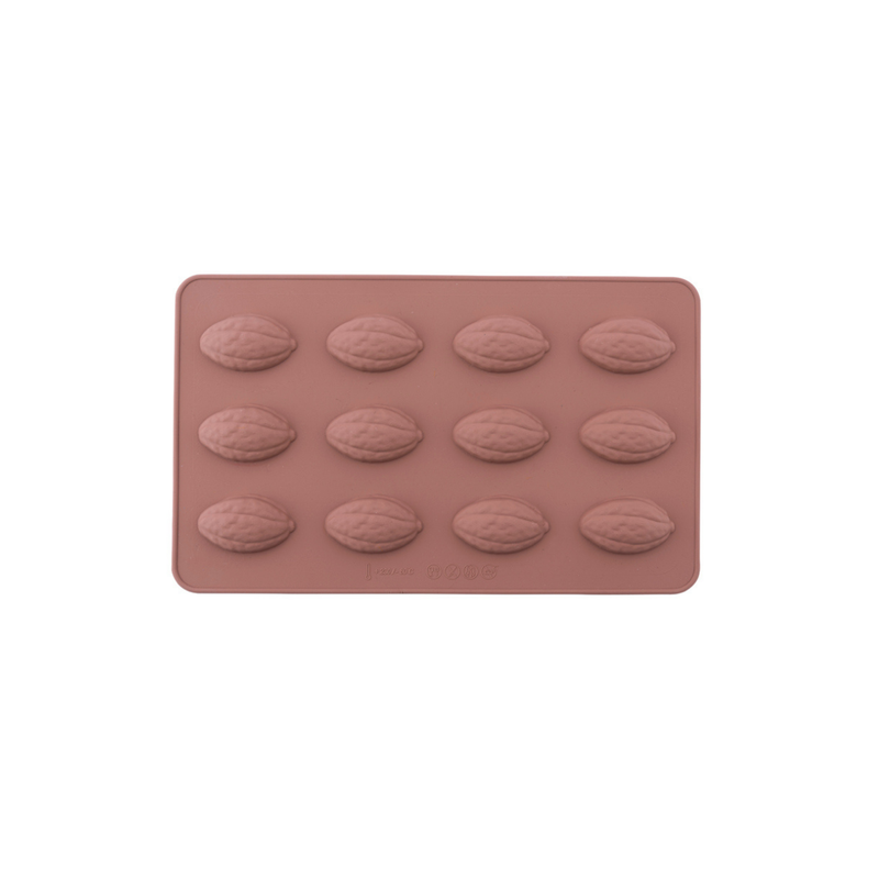 Silicolife 12-Hole Mini Walnut Shape Cookie Silicone Mold – Assorted Color- Al Makaan Store
