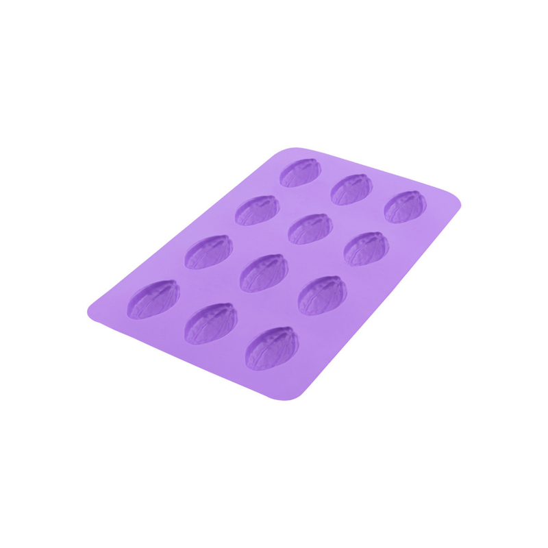 Silicolife 12-Hole Mini Walnut Shape Cookie Silicone Mold – Assorted Color- Al Makaan Store