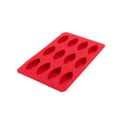 Silicolife 12-Hole Ellipse Shape Mini Cookie Silicone Mold – Assorted Color- Al Makaan Store