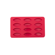 Silicolife 12-Hole Ellipse Shape Mini Cookie Silicone Mold – Assorted Color- Al Makaan Store
