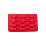 Silicolife 12-Hole Ellipse Shape Mini Cookie Silicone Mold – Assorted Color- Al Makaan Store