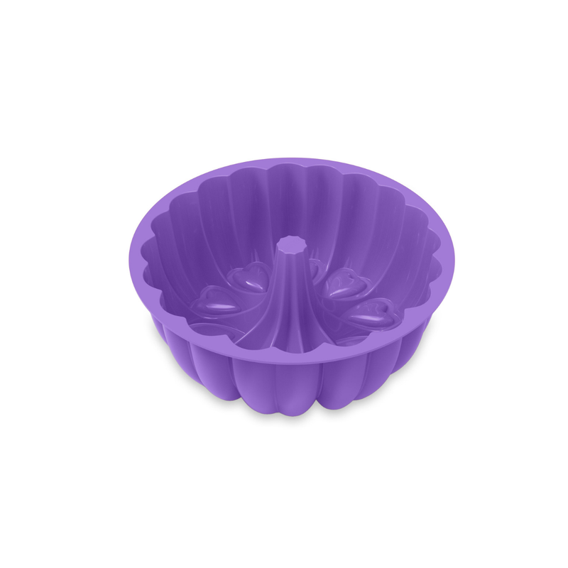 Silicolife Gusto Round Silicone Cake Mold – Assorted Color- Al Makaan Store