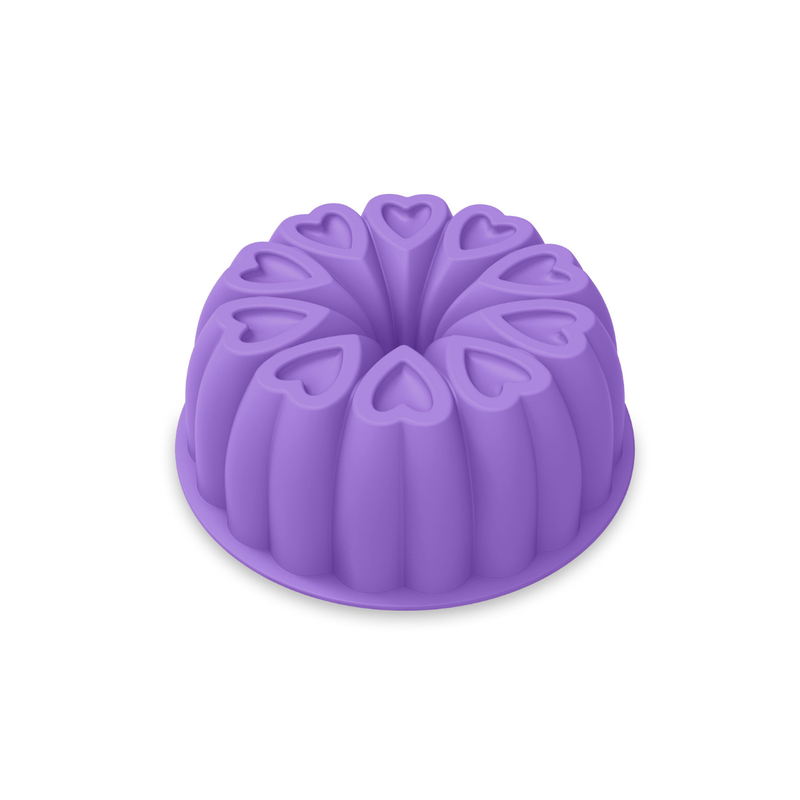 Silicolife Gusto Round Silicone Cake Mold – Assorted Color- Al Makaan Store