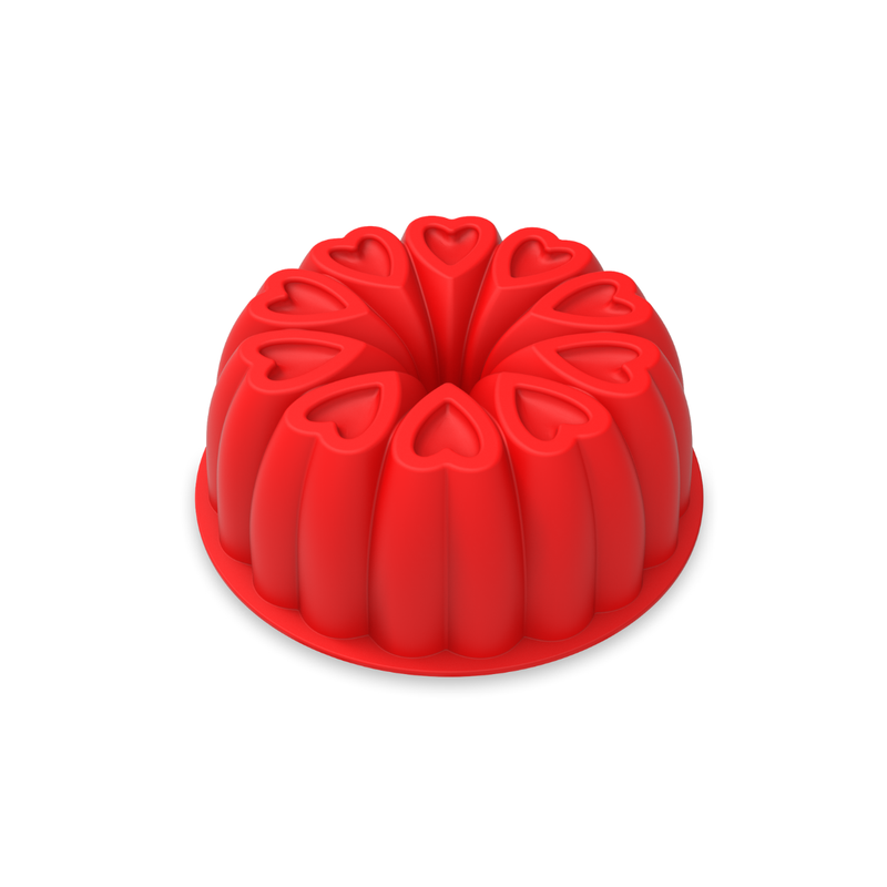 Silicolife Gusto Round Silicone Cake Mold – Assorted Color- Al Makaan Store
