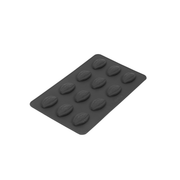 Silicolife Professional Silicone Industrial Walnut Cake Mold Black- Al Makaan Store