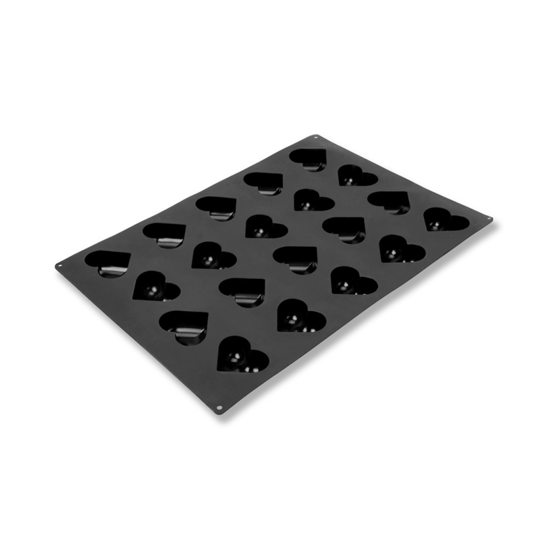 Silicolife Professional Silicone Heart Shape Muffin & Cookie Mold- Al Makaan Store