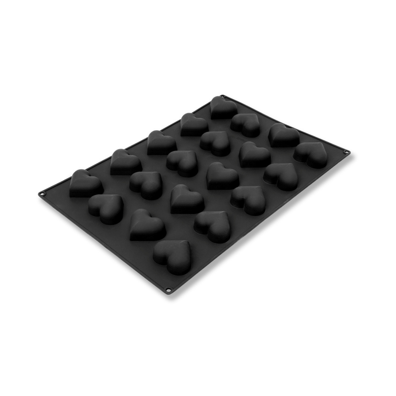 Silicolife Professional Silicone Heart Shape Muffin & Cookie Mold- Al Makaan Store