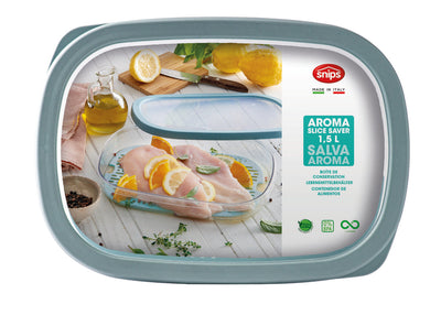 Wholesale Bundle: Snips Green Aroma Slice Saver 1.50 Liter in Bulk (12-Pack) - Al Makaan Store