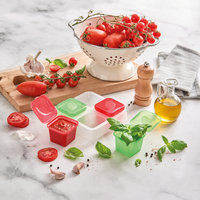 Snips 4 Pieces Frozen Sauce & Herb Small Single and Portion Containers  100 ml - Al Makaan Store