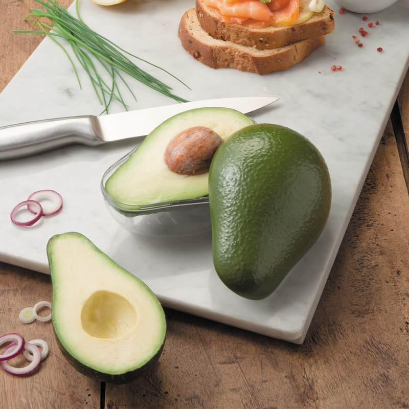 Snips Polystyrene Avocado Keeper 13.5 cm x 8.3 cm x 7 cm - Al Makaan Store