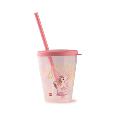 Wholesale Bundle: Snips Unicorn Cup 385 ml with Lid & Straw Set in Bulk (12-Pack) - Al Makaan Store