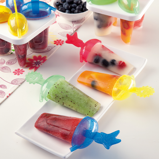 Snips 4 Pieces Mister Ice Lolly Pop Set 12.5 cm - Al Makaan Store