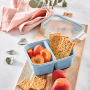 Snips Snipslock Rectangular Double Case Lunchbox 800 ml - Al Makaan Store
