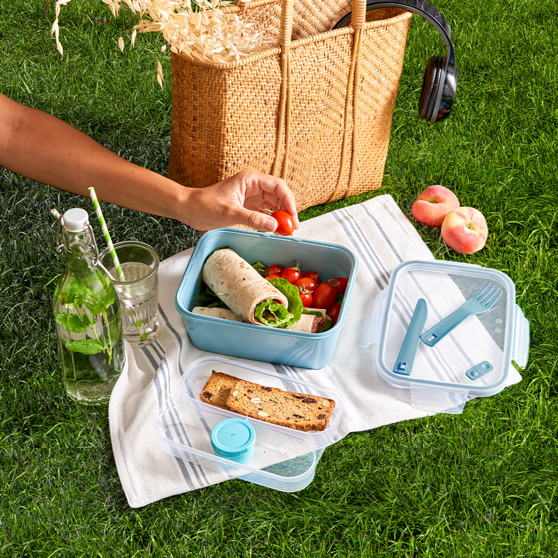 Snips Snipslock Rectangular Lunchbox 1.5 Liter - Al Makaan Store