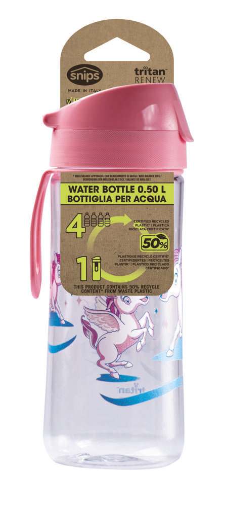 Wholesale Bundle: Snips Unicorn Tritan Renew Decorated Water Bottle 500 ml in Bulk (8-Pack) - Al Makaan Store