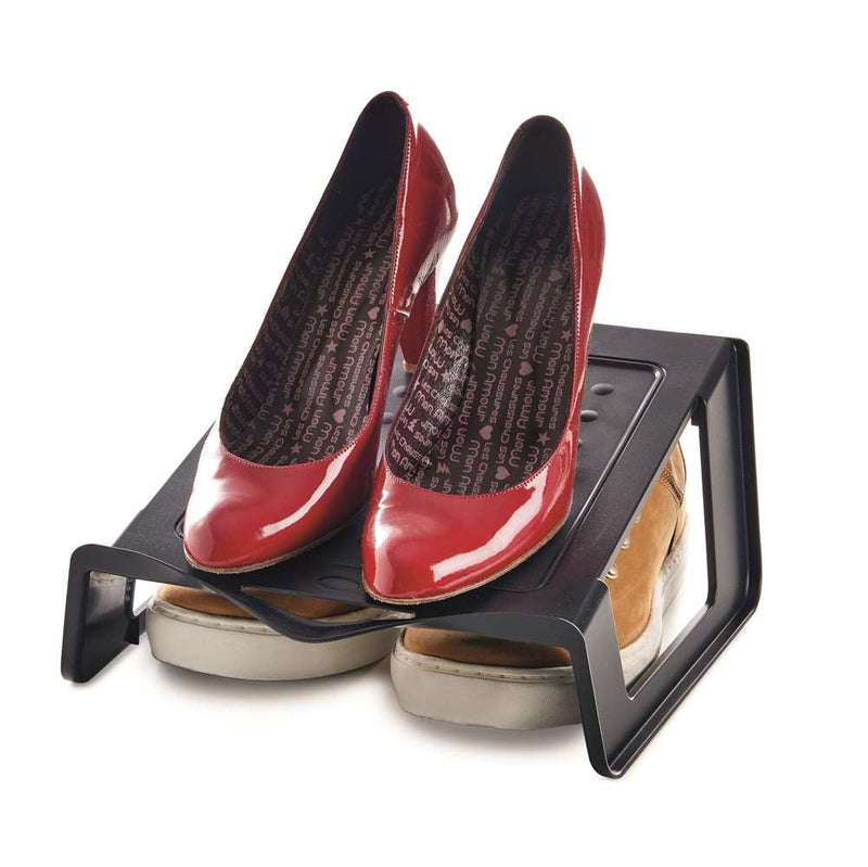 Wholesale Bundle: Snips Polystyrene Black Shoes Organizer 28.5 cm x 23.5 cm x 12.5 cm in Bulk (12-Pack) - Al Makaan Store