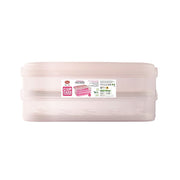 Snips Vintage White 2 layered Cupcake Holder & Carrier 14 Liter - Al Makaan Store