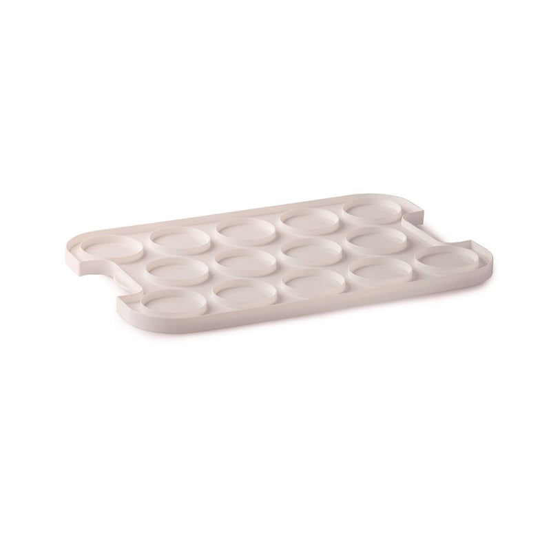 Snips Vintage White 2 layered Cupcake Holder & Carrier 14 Liter - Al Makaan Store