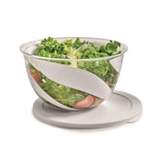 Snips Salad Bowl with White Lid - Al Makaan Store