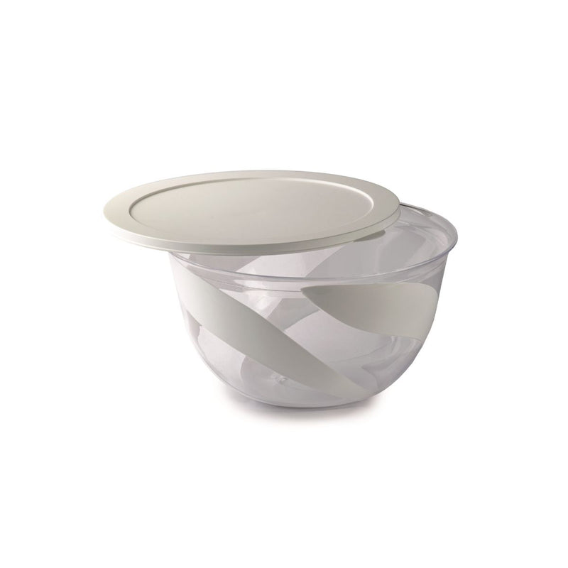 Snips Salad Bowl with White Lid - Al Makaan Store