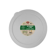 Snips White 2 Pieces Salad Bowl 5 Liter and 3 Liter with lids Set - Al Makaan Store
