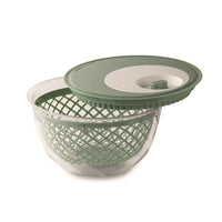 Snips Green Spin & Serve 2 in 1 Salad Spinner & Bowl 4 Liter - Al Makaan Store