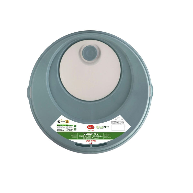Snips ULAOP Vintage Salad Spinner 4 Liter - Al Makaan Store