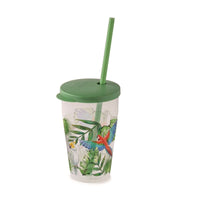 Snips Jungle Cup 500 ml with Lid & Straw Set - Al Makaan Store