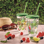 Snips Jungle Cup 500 ml with Lid & Straw Set - Al Makaan Store