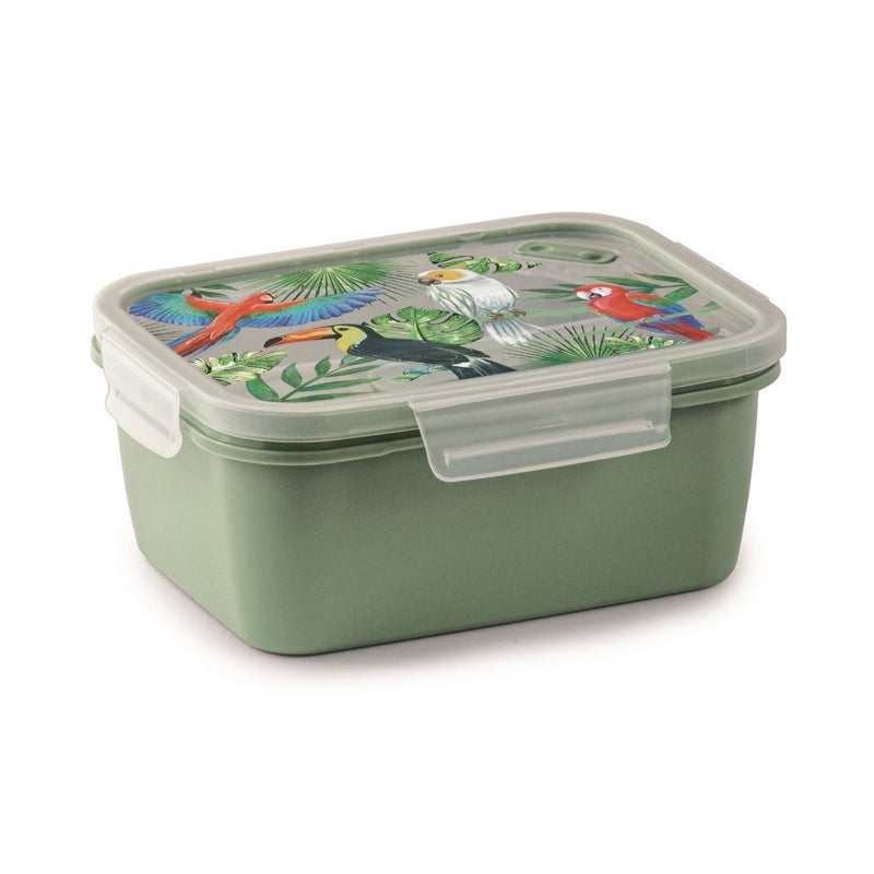 Snips Snipslock Toucan Rectangular Lunchbox 1.5 Liter with Ice Pack Cooler - Al Makaan Store
