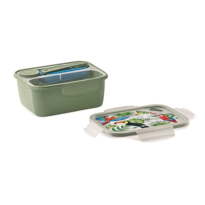 Snips Snipslock Toucan Rectangular Lunchbox 1.5 Liter with Ice Pack Cooler - Al Makaan Store