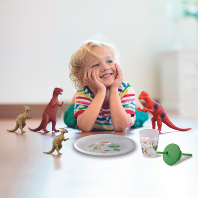 Snips Dino Flat Plate 23.5 cm - Al Makaan Store