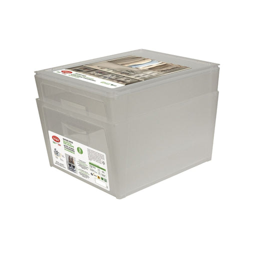 Snips 2 Pieces Shoes Box Set 37 cm x 27.7 cm x 19 cm - Al Makaan Store