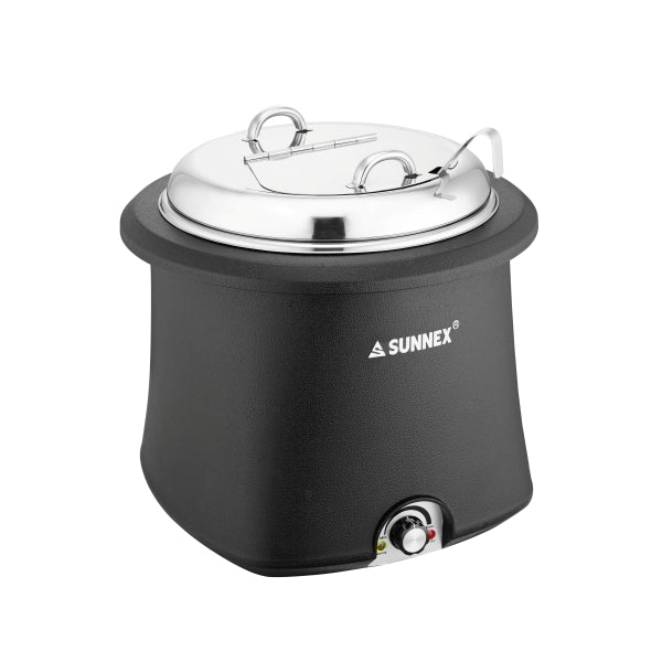 Sunnex Stainless Steel Galena Electric Soup Warmer 10 liter