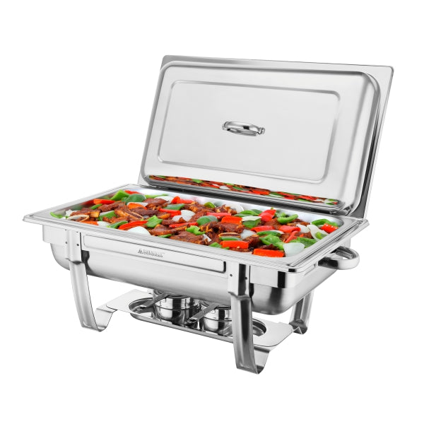 Sunnex Regal Stainless Steel Chafing Dish 66 cm x 38 cm x 24.5 cm - Al Makaan Store